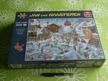 Nieuw in seal: Jan van Haasteren De winterspelen - 1000 st beschikbaar voor biedingen