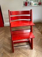 Stokke Tripp Trapp gebruikt rood, kinderstoel, Ophalen, Gebruikt, Meegroeistoel