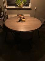 Ronde eettafel - doorsnede 134 cm, Huis en Inrichting, Tafels | Eettafels, Gebruikt, 100 tot 150 cm, Rond, Ophalen of Verzenden