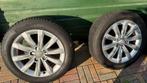 Audi velgen 16 inch met winterbanden (zeer netjes), Ophalen, 16 inch, Banden en Velgen, Personenwagen
