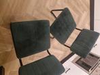 Eetkamer stoelen Groen, Huis en Inrichting, Ophalen, Gebruikt, Twee, Overige kleuren
