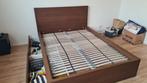 IKEA MALM bed (140x200 cm) met Lönset lattenbodems en 2 lade, Huis en Inrichting, Slaapkamer | Complete slaapkamers, Ophalen, Zo goed als nieuw
