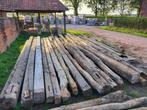 Oude houten balken, eiken balken en andere, Ophalen, Gebruikt, Eiken, Balk