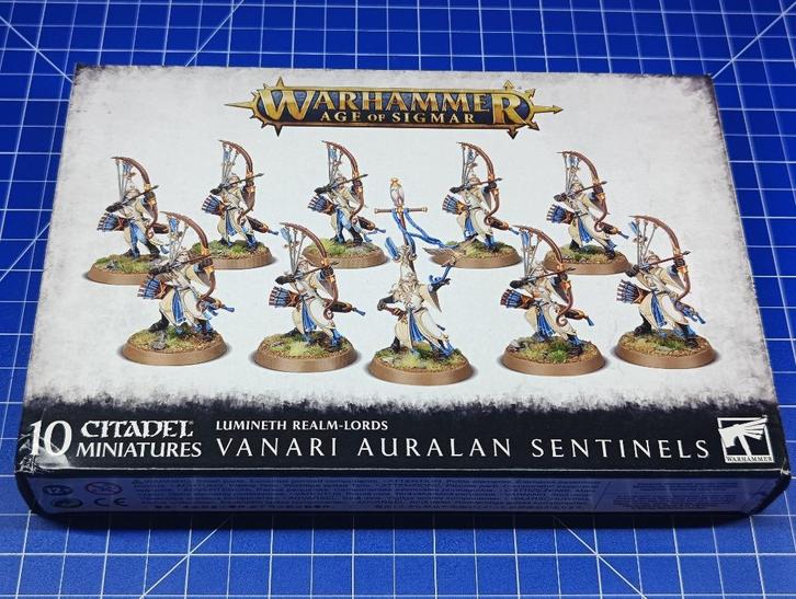 Warhammer Age of Sigmar Vanari Auralan Sentinels New, Hobby en Vrije tijd, Wargaming, Nieuw, Warhammer, Figuurtje(s), Geverfd