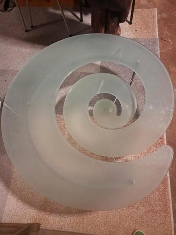 Cathelan Italia design glazen salontafel  beschikbaar voor biedingen