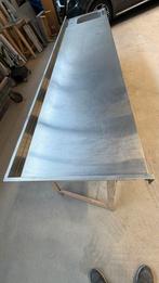 RVS Werkblad met Spoelbak, Ophalen, 200 cm of meer, 50 tot 100 cm, Zo goed als nieuw