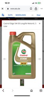 Castrol 5w30 ongeopend 5 liter, Ophalen
