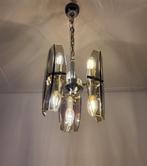 Vintage hanglamp Veca / Fontana Arte stijl, Ophalen of Verzenden, Gebruikt, Minder dan 50 cm