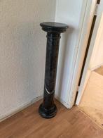 Marmeren zuil zwart, Huis en Inrichting, Woonaccessoires | Zuilen en Pilaren, Ophalen, Gebruikt