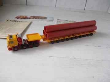  Kibri M.A.N. Zwaartransport met Buizen no 10626 beschikbaar voor biedingen