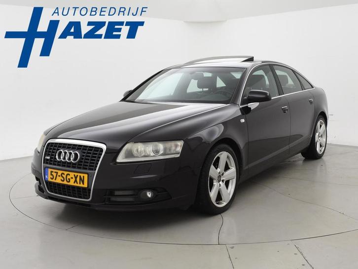 Audi A6 Limousine 3.0 TDI V6 224 PK + SPORTSTOELEN LEDER | S, Auto's, Audi, Bedrijf, Te koop, A6, 4x4, ABS, Airbags, Airconditioning