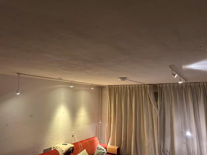 Massive Lighting Railsysteem Plafondlamp, Huis en Inrichting, Lampen | Vloerlampen, Gebruikt, Minder dan 100 cm, Metaal, Ophalen of Verzenden