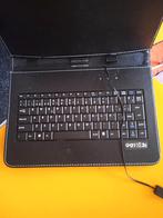 Met toetsenbord 7,50, Computers en Software, Tablet-hoezen, Ophalen of Verzenden, Zo goed als nieuw, 10 inch, Bescherming voor- en achterkant