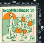 Sticker: Avondvierdaagse 1990 - Den Haag Rijnland, Verzamelen, Ophalen of Verzenden, Zo goed als nieuw, Sport