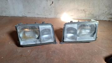 Mercedes w124 koplampen en knipperlichten set Hella beschikbaar voor biedingen