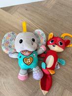 Vtech baby knuffel Olifantje en vosje rammelaar, Ophalen, Zo goed als nieuw