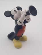 Mickey Mouse met trompet Enesco porseleinen beeldje 9,5cm, Verzamelen, Ophalen of Verzenden, Mickey Mouse, Zo goed als nieuw, Beeldje of Figuurtje