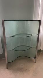 Glazen kastje, Huis en Inrichting, 100 tot 150 cm, Glas, 25 tot 50 cm, 50 tot 100 cm