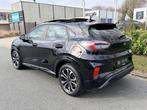 Ford Puma 1.0 EcoBoost Hybrid 125PK AUT•ST-Line•Pano, 125 pk, Leder en Stof, Zwart, 665 kg