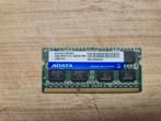 ADATA 4GB DDR3 SO-DIMM, Computers en Software, RAM geheugen, DDR3, Ophalen of Verzenden, Zo goed als nieuw, Laptop