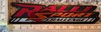 Autosticker Ralli sport Challenge rood oranje metallook i, Ophalen of Verzenden, Zo goed als nieuw