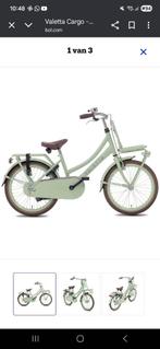 Valetta Cargo Fiets - Pastel Groen Nieuw in de doos!!, Fietsen en Brommers, Ophalen, Handrem, 20 inch, Valetta