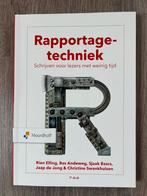 Rien Elling - Rapportagetechniek, Boeken, Studieboeken en Cursussen, Ophalen of Verzenden, Zo goed als nieuw, Rien Elling; Bas Andeweg; Sjaak Baars; Jaap de Jong; Christin...