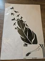 Muursticker veer, Ophalen