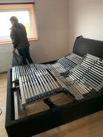 Tweepersoons bed met lattenbodem gratis, Huis en Inrichting, Slaapkamer | Bedden, Ophalen, Verstelbaar, Tweepersoons, Zo goed als nieuw