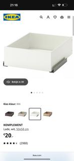 Ikea komplement lade 50x58cm nieuw in doos, Ophalen, Nieuw, 50 tot 100 cm, Minder dan 100 cm