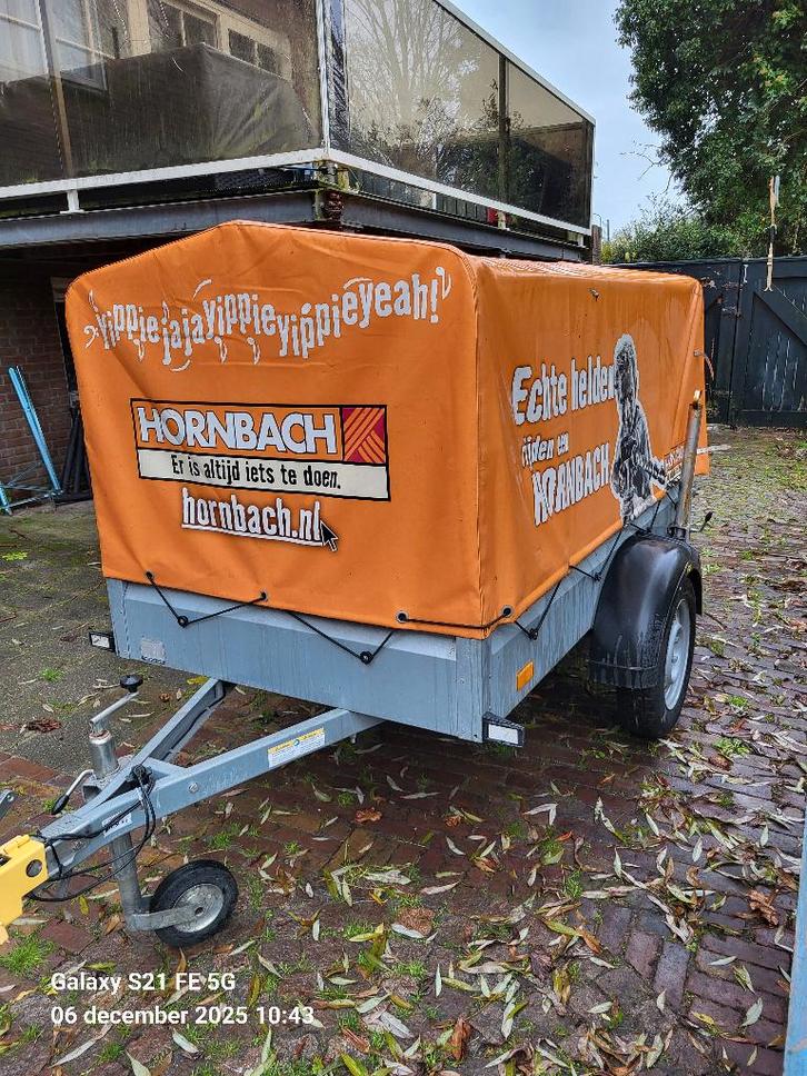 Humbaur aanhanger te koop, Auto diversen, Aanhangers en Bagagewagens, Zo goed als nieuw, Ophalen