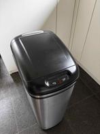 TE KOOP!! automatische vuilnisbak keuken, Huis en Inrichting, Woonaccessoires | Prullenbakken, Ophalen, Gebruikt, Metaal, Minder dan 50 cm