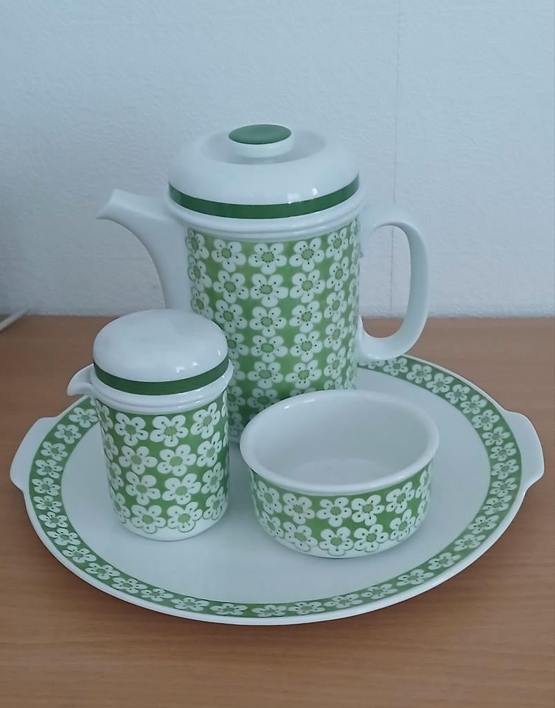 Retro Thomas Scandic Koffieservies met Gebakschaal, Ophalen of Verzenden, Huis en Inrichting