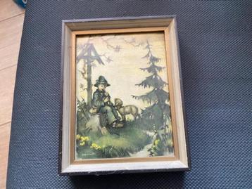 schilderijtje Hummel beschikbaar voor biedingen