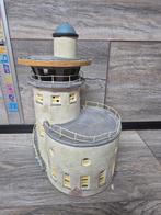 Kerstdorp vuurtoren zonder licht niet compleet, Ophalen of Verzenden, Gebruikt