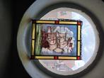Schip in glas-in-loodramen, Antiek en Kunst, Antiek | Glas en Kristal, Ophalen