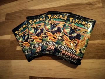 Crown Zenith Booster Pack (4x) - Pokémon TCG beschikbaar voor biedingen