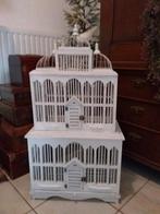 Grote brocante vogelkooi 98 h x 53 br x 31 d, Antiek en Kunst, Ophalen