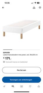 IKEA eenpersoonsbed Espevar 90-200, Huis en Inrichting, Slaapkamer | Bedden, Zo goed als nieuw, Ophalen