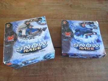 2 x Nieuwe opblaasbare Snow Rage slee tube band 127 + 99 cm beschikbaar voor biedingen