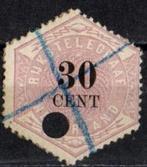 Nederland Telegramzegels nr. 8 gestempeld, Postzegels en Munten, Postzegels | Nederland, Ophalen of Verzenden, T/m 1940, Gestempeld