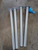 4 tafelpoten, Ophalen of Verzenden, Rond, 50 tot 100 cm, Minder dan 50 cm