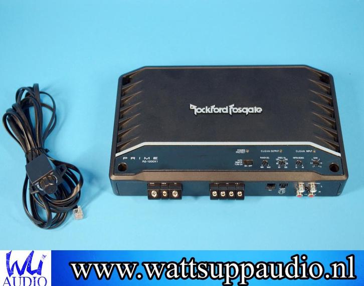 Rockford Fosgate R2-1200X1 Monoblok versterker 1200W RMS, Auto diversen, Autospeakers, Gebruikt, Ophalen of Verzenden