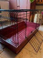Konijnenhok binnen groot, Dieren en Toebehoren, Knaagdieren en Konijnen | Hokken en Kooien, 110 cm of meer, Zo goed als nieuw