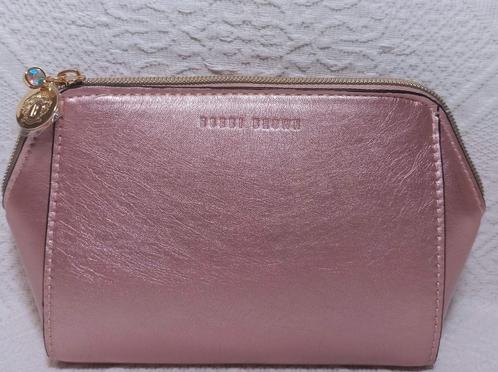 Bobbi Brown Toilettas Roze Metallic, Sieraden, Tassen en Uiterlijk, Toilettassen, Nieuw, Roze, Verzenden