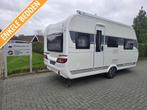 Hobby Ontour 460 DL met mover, luifel en lengtebedden, Caravans en Kamperen, Hobby, Bedrijf, Treinzit, Tot en met 3