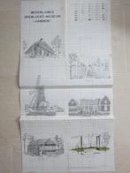 borduurpatroon NEDERLANDS OPENLUCHT MUSEUM ARNHEM, Ophalen of Verzenden, Zo goed als nieuw, Handborduren, Patroon