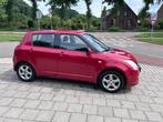 Suzuki Swift 1.3 5DRS 2006 Rood, Auto's, Voorwielaandrijving, Stof, Zwart, 965 kg