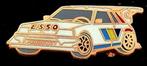 Peugeot Esso sportwagen pin, Verzenden, Nieuw, Transport, Speldje of Pin