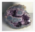 Korting: Super mooie amethist Geode 1695 gr./ 17 x 17 cm, Verzamelen, Mineralen en Fossielen, Ophalen of Verzenden, Mineraal